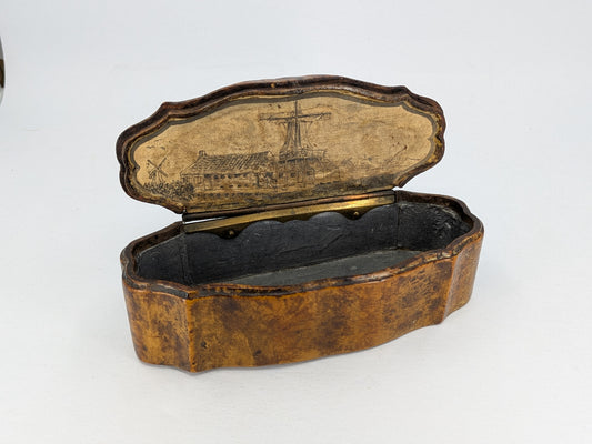 Antique Dutch Tobacco Box